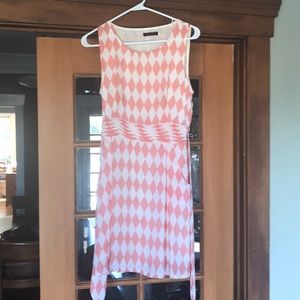 Gingham pattern dress